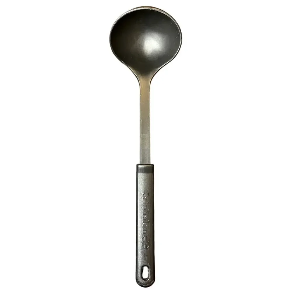 Calphalon Black Nylon Ladle Heat Resistant 400°F Made in USA Kitchen Utensil